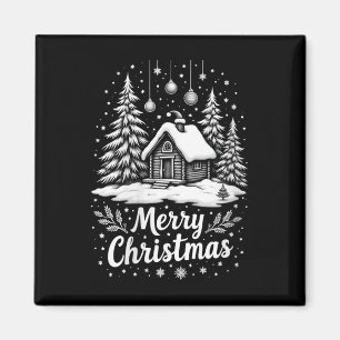 Íman Mulheres Feliz Casa de Natal Família Cortante