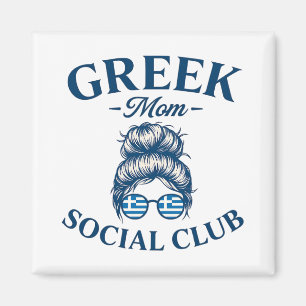Íman Mulheres Gregas Mãe Clube Social Trendy Mãe Grega
