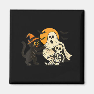 Íman Mulheres Halloween Vintage Gato Preto Revelador
