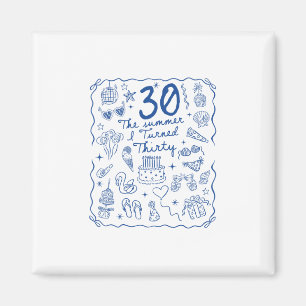 Íman Mulheres Homens de 30 Anos Festa de Aniversário de