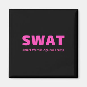 Íman Mulheres Inteligentes Contra Trump-Pink Swap Anti-