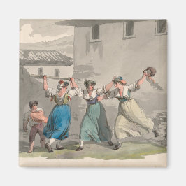 Íman Mulheres lutando em Roma, Itália (cena histórica)