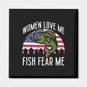 Íman Mulheres Me Ama Peixe Teme Pescadores Patrióticos