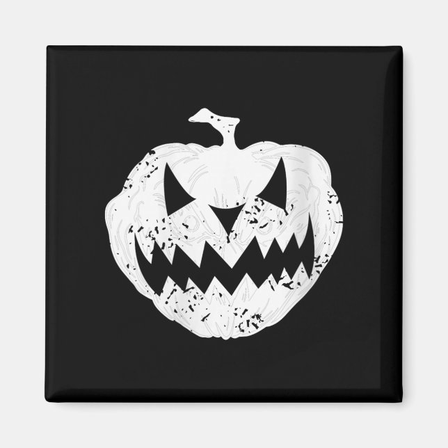 Íman Mulheres Meu Pumpkin Face Distante Escuro (Frente)