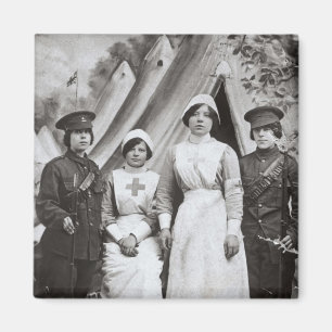 Íman Mulheres na guerra, 1914-18