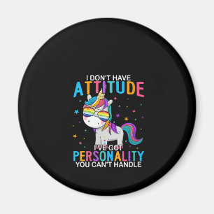 Íman Mulheres Não Tenho Atitude Eu Tenho Personalidade