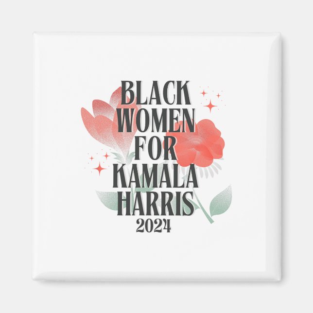 Íman Mulheres Para Kamala Harris Para A Eleição Preside (Frente)