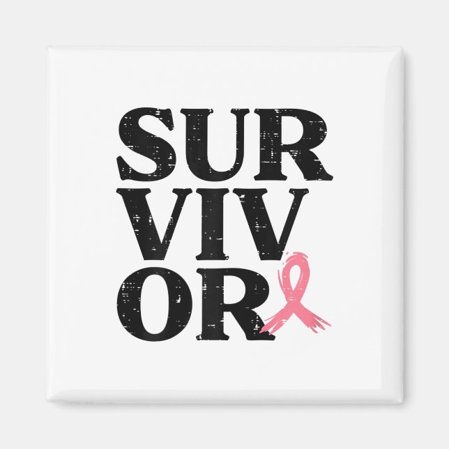 Íman Mulheres que conhecem o Cancer da frança cor-de-ro (Frente)