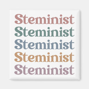 Íman Mulheres Retro Esteministas No STEM