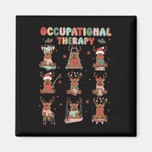Íman Mulheres Retro Terapia Ocupacional Reindedo de Nat