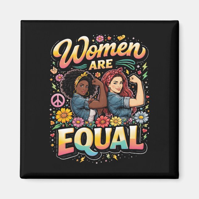 Íman Mulheres São Iguais (Frente)