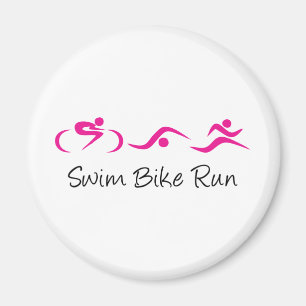 Íman Mulheres tri: Swim.Bike.Run