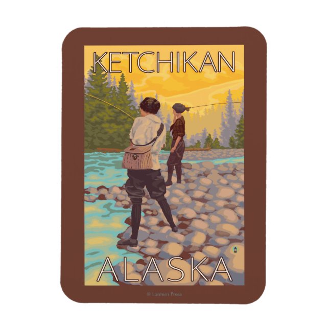 Íman Mulheres voam - Ketchikan, Alasca (Vertical)