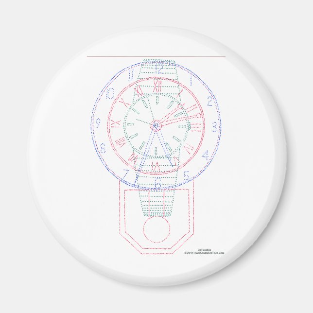 Íman Multiclock (Frente)