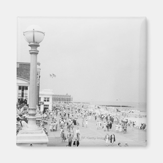 Íman Multidões na esplanada (Frente)