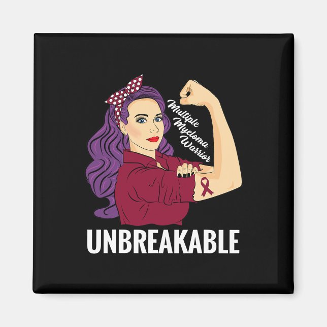 Íman Múltiplos mielomas Sensibilização Guerreiro do Can (Frente)