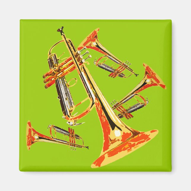 Íman Múltiplos Trumpets (Frente)