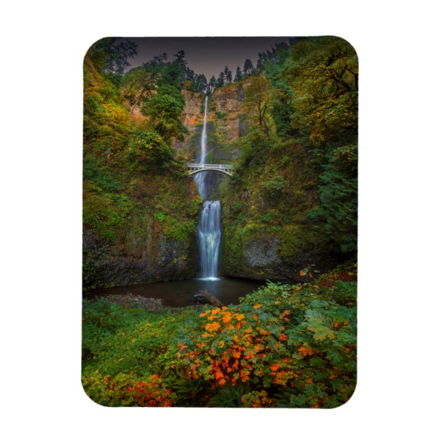 Íman Multnomah Falls | Columbia River Gorge, Oregon (Vertical)