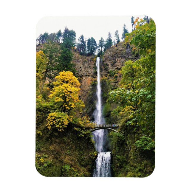 Íman Multnomah Falls, Columbia River Gorge, Oregon (Vertical)