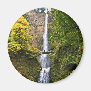 Íman Multnomah Falls, Columbia River Gorge, Oregon