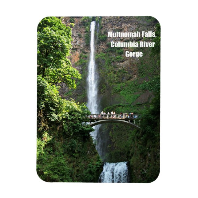 Íman Multnomah Falls, Columbia River Gorge, Oregon (Vertical)
