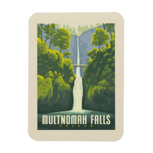 Íman Multnomah Falls   Oregon