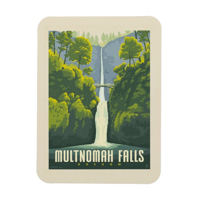 Íman Multnomah Falls | Oregon (Vertical)