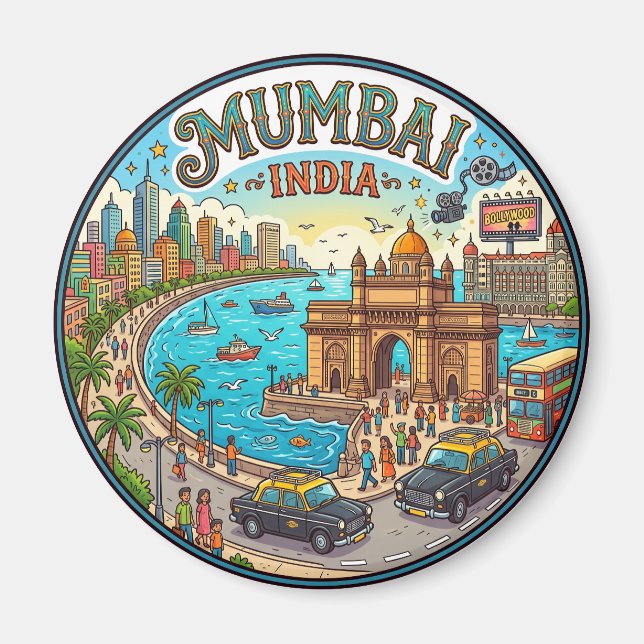 Íman Mumbai Índia (Frente)