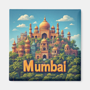Íman Mumbai Índia Lembrança de Viagem Urbana 🗺️