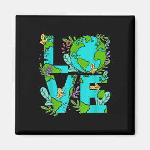 Íman Mundo do Amor - Proteção Ambiental Dia da Terra Cl