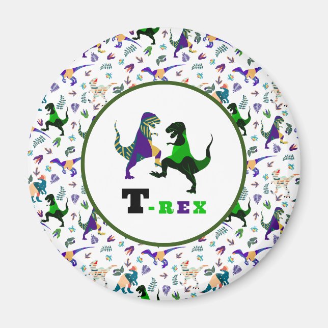 Íman Mundo Jurássico (Frente)