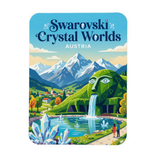 Íman Mundos de Cristal Swarovski Áustria
