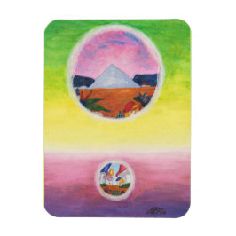 Íman Mundos de Sonhos de Pirâmide de Dimensões de Water