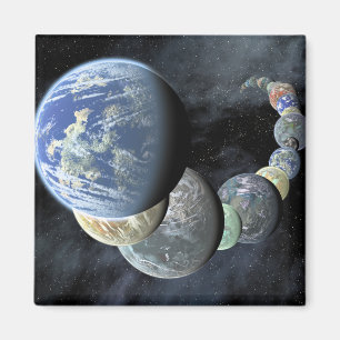 Íman Mundos terrestres e rochosos