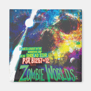 Íman Mundos Zumbis Galáxia de Horrores do Halloween