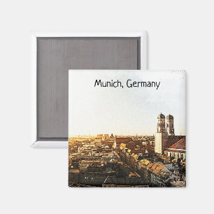 Íman Munique Alemanha Panorama View