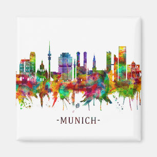 Íman Munique Alemanha Skyline