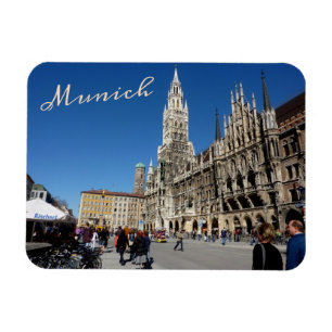 Íman Munique Square (Marienplatz) Magnet