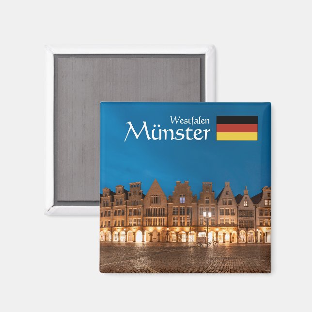 Íman Münster Souvenir (Front/Back)