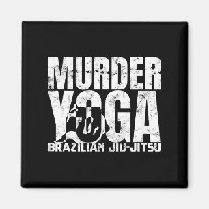 Íman Murder Yoga - Engraçado Wrestling de Jiu Jitsu Bra
