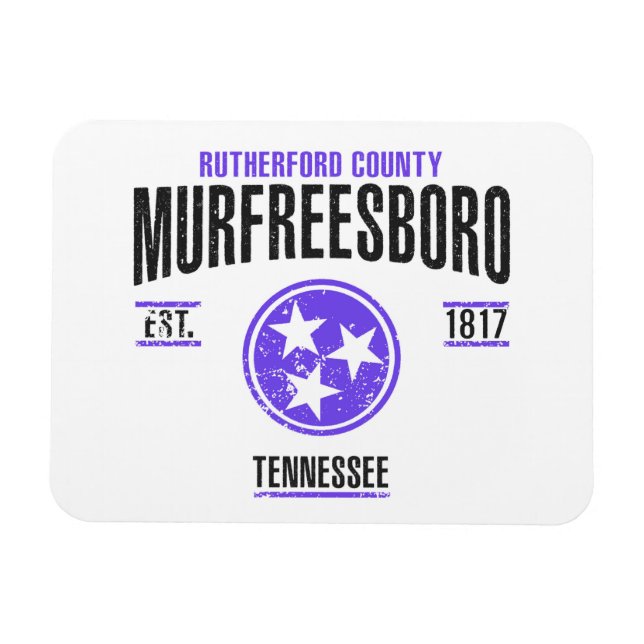 Íman Murfreesboro (Horizontal)