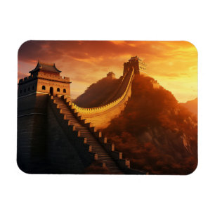 Íman Muro de excelente da China Sunset Magnet - Majesto