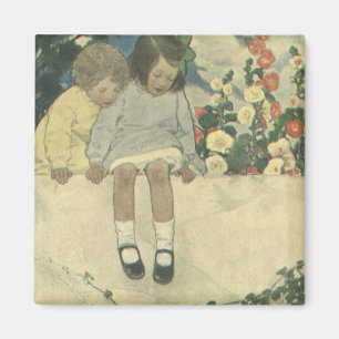 Íman Muro do Jardim Jessie Willcox Smith, Crianças Vint