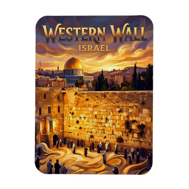 Íman Muro Ocidental Israel (Vertical)