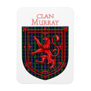 Íman Murray Tartan Scottish Xadrez Lion Rampant