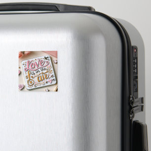 Íman Murugi Home & Decor Magnet Quadrado de Ar Romântic
