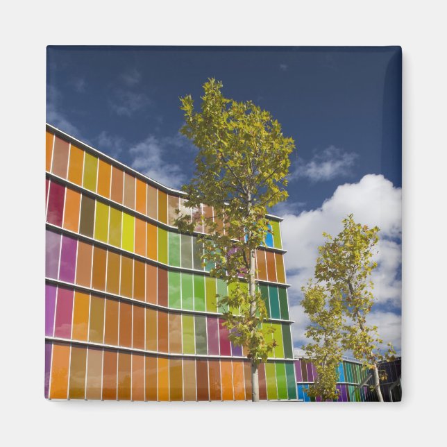 Íman MUSAC, museu de arte contemporânea (Frente)