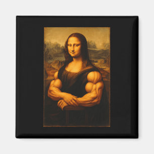 Íman Muscle Mona Lisa Bodybuilding Gym E