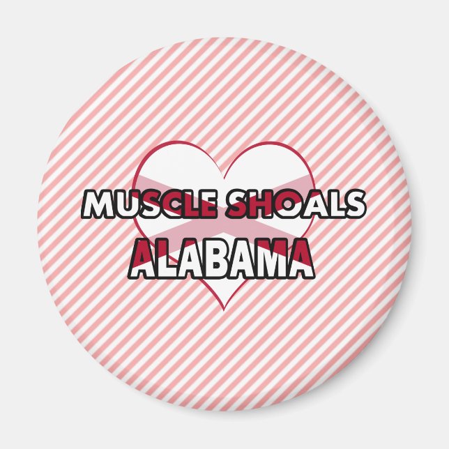 Íman Muscle Shoals, Alabama (Frente)