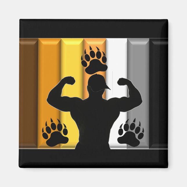 Íman Musclebear Pride (Frente)